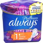 Always platinum дамски превръзки, Normal, 8 броя