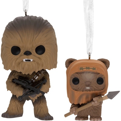 Hallmark Sada ozdob Chewbaca a Ewok