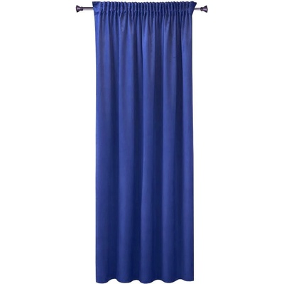 4 sleep Jednobarevný hotový závěs 150 × 250 cm - Bella tmavě modrý