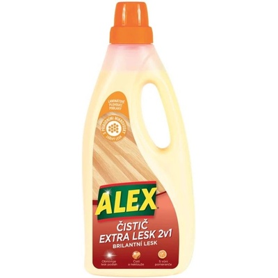 Alex čistič a extra lesk 2v1 na laminát 750 ml