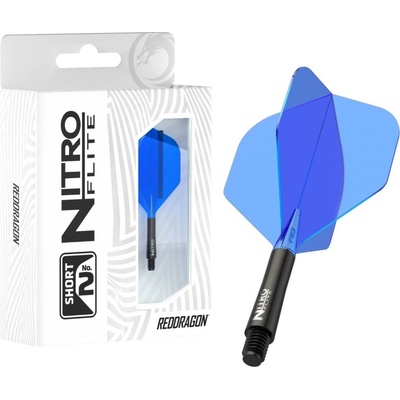 Red Dragon Nitro Flite - No2 - black & blue - short – Zboží Dáma