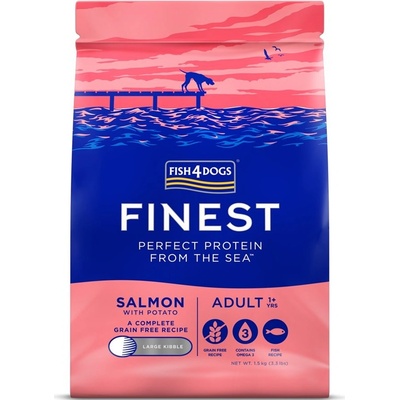 Fish4Dogs Original Finest Salmon Adult MINI 1,5 kg