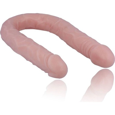 LOLO dlouhé oboustranné dildo přírodní