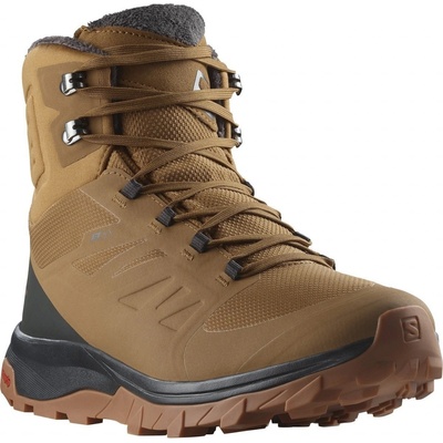 Salomon Outblast Thinsulate Climasalomon Waterproof L47382500 trekingová obuv hnedá