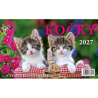stolní KOČKY 2027