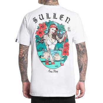 SULLEN Мъжка тениска sullen - premium - fore play - white - scm7312_wh
