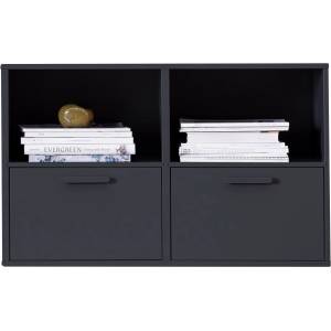 Hammel Furniture Черен стенен скрин с 2 вратички Keep by Hammel - Hammel Furniture (950721818)