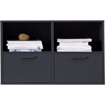 Hammel Furniture Черен стенен скрин с 2 вратички Keep by Hammel - Hammel Furniture (950721818)