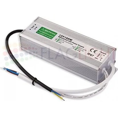 12 v Водоустойчиво Захранване ip67 150 w, 12.5 А (0541)