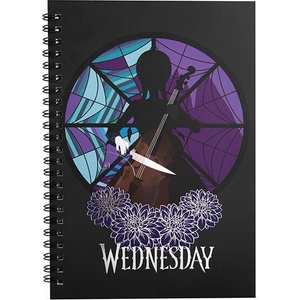 Wednesday Тетрадка със спирала Wednesday with Cello (CR5174)