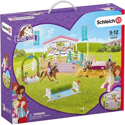 Schleich 42440 Turnajové závodiště s koníky a ošetřovatelkami – Zbozi.Blesk.cz