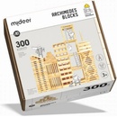 MiDeer Dřevěné stavební kostky - 300 ks