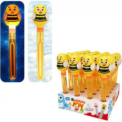 Bublifuk včela svietiaci 70 ml 27,5 cm