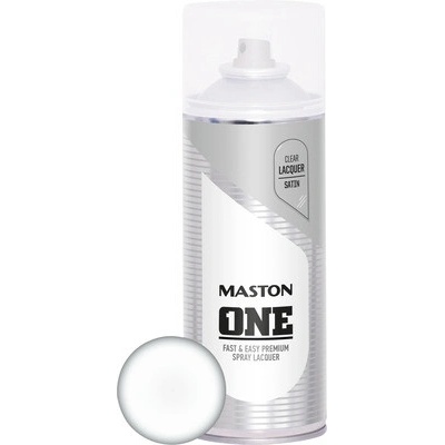 MASTON One - akrylový lak v spreji - saténový - 400 ml