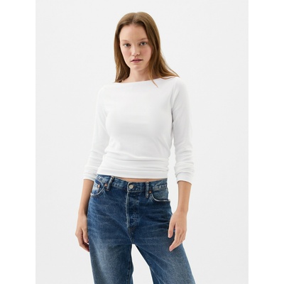 GAP Тениска с дълъг ръкав GAP GAP | Byal | ЖЕНИ | XXS
