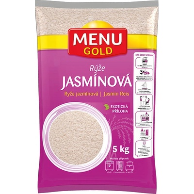 Menu Gold Rýže jasmínová 5 kg – Zboží Dáma Menu Gold Rýže jasmínová 5 kg – Zboží Dáma