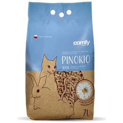 COMFY Pinokio drevená podstielka Camomile 7 l