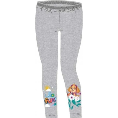 SpinMaster Dívčí zateplené zimní legíny Tlapková patrola Paw Patrol Skye šedé