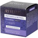 Revuele Peptides & Retinol Nourishing Night Cream, подхранващ нощен крем с пептиди и ретинол, 50 ml