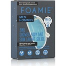 Foamie 3in1 Shower Body Bar For Men Seas The Day tuhá péče 3v1 s aktivním uhlím 90 g