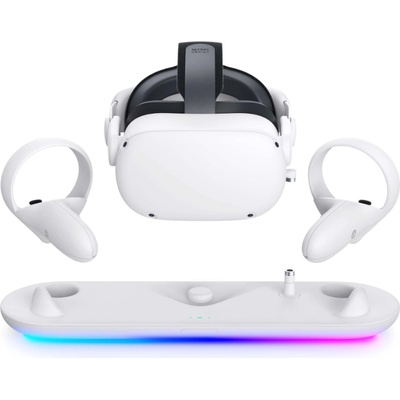 KIWI design Докинг станция Kiwi Design - Charging Dock, бяла (QC01/HJT-440)