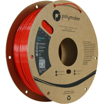 Polymaker PolyLite Silk PLA Red - 1, 75 mm / 1000 g (PA03019)