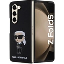 Karl Lagerfeld Liquid Silicone Ikonik NFT Samsung Galaxy Z Fold 5 černé