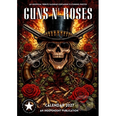 CurePink Nástěnný Guns N'Roses A3 29,7 x 42 cm [DRM 027] 2027
