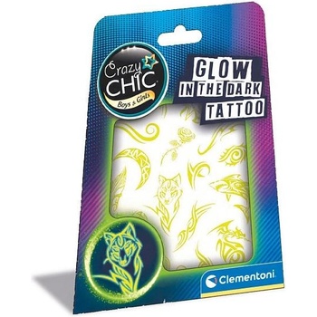 Clementoni Crazy CHIC - Татуировка, светеща в тъмното