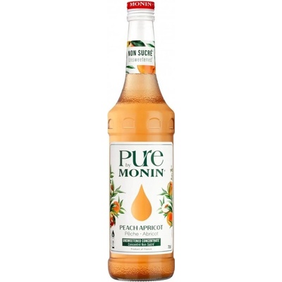 Monin Pure koncentrát Peach & Apricot Broskyňa & Marhuľa 0,7 l