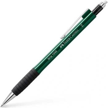 Faber-Castell Автоматичен молив Grip 1345, 0.5 mm, зелен (1015140166)