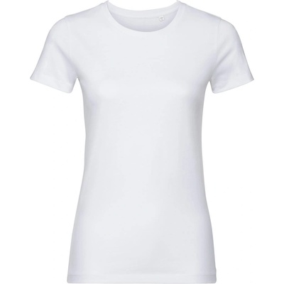 Russell Athletic 108f / Дамска тениска от 100% органичен памук - бяла xs (10108f00100)