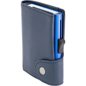 C-SECURE Картодържател C-SECURE XL с портфейл, Cobalt (XL-WCH001-DBL-BL)