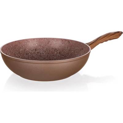 BANQUET pánev WOK 28cm nepřiln.povrch SMART STONE BRICK MAT287608