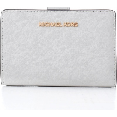 Michael Kors Bifold medium leather bílá