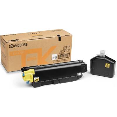 Compatible Съвместима тонер касета / шпула TK5270Y, Yellow - 6k, 1T02TVANL0, TK-5270Y (TK5270Y-BI)