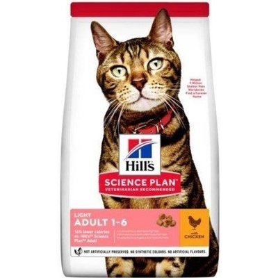 Hill’s Science Plan Feline Adult Light Chicken 2 x 10 kg