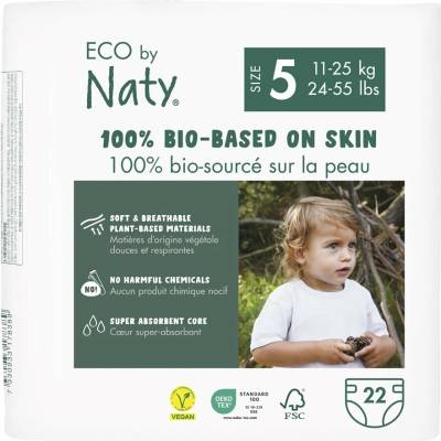 Naty Nature Babycare Junior 11-25 kg 22 ks