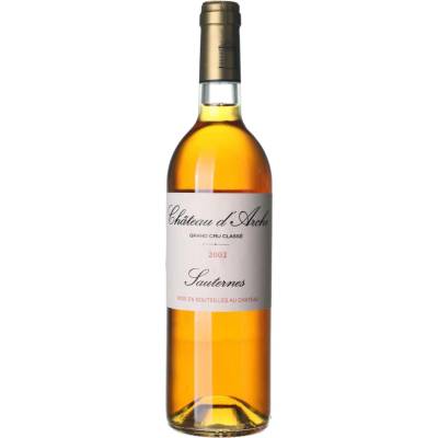 Château D'Arche Sauternes Grand Cru sladké bílé 2002 14% 0,75 l (holá láhev)