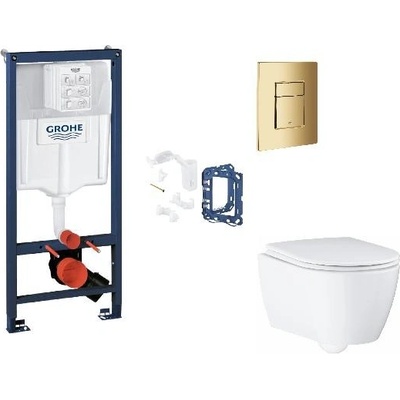 GROHE Rapid SL s tlačidlom Skate Cosmopolitan SANI11BB4163