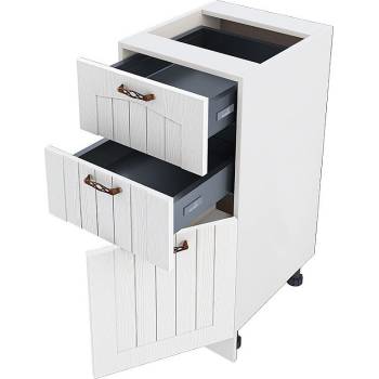 ИРИМ Долен кухненски шкаф Сити БФ-Бяло фладер-04-53 40 см