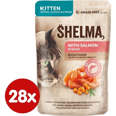 Mokré krmivo Shelma losos 2,38 kg