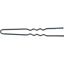 Sibel Wavy Hair Pins vlásenky 63 mm - čierne 500 g