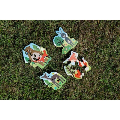 BeWooden 4 sady 2,3,4,5 Lišiareň