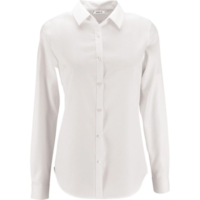 SOĽS Brody Women Dámska košeľa s dlhým rukávom SL02103 Biela