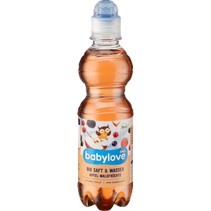 babylove Био плодова напитка с ябълка и горски плодове, 1+г, 330 ml (1871842)