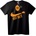 NOONEBRAND Тениска Nike Halloween пародия - S, Black