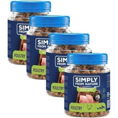 SIMPLY FROM NATURE Smart Bites drůbeží 4 x 130 g