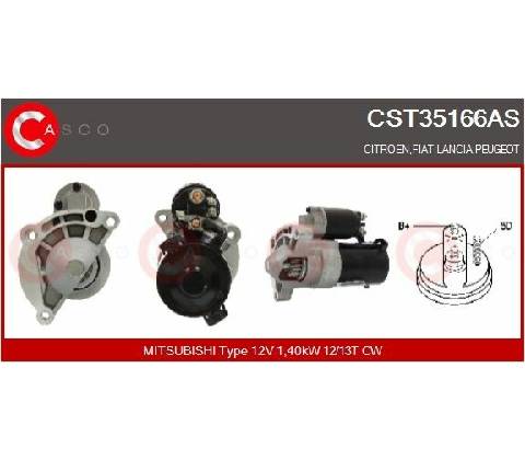 Startér CASCO CST35166AS