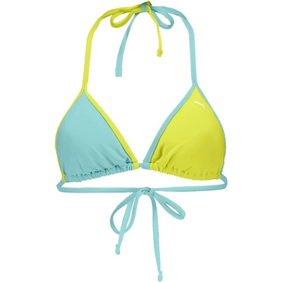 PUMA Triangle bikini top - Green / Yellow (Mint / Lemon Yellow)